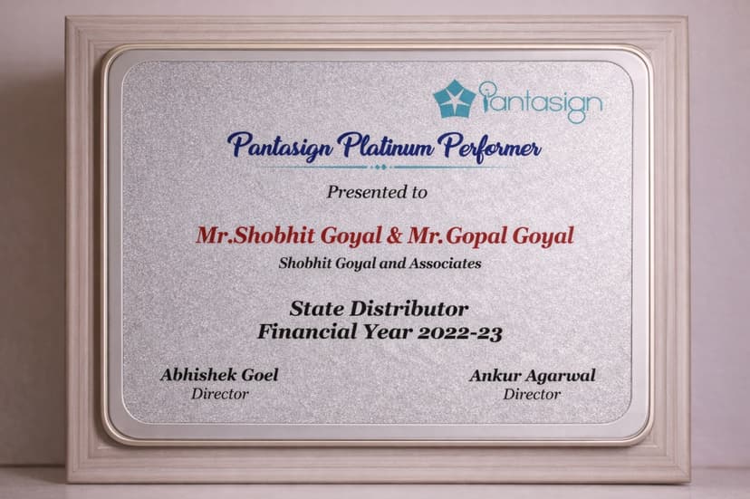 Pantasign Platinum Performer 2022 - 23