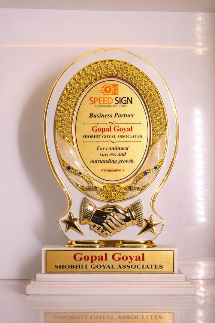 Golden business partner award